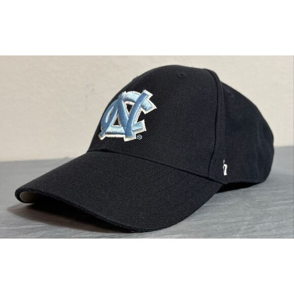 North Carolina Tar Heels Hat UNC Logo Basketball Football Baseball 47 Brand Cap - Picture 1 of 7